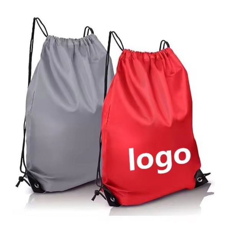 Borsa con coulisse con stampa logo